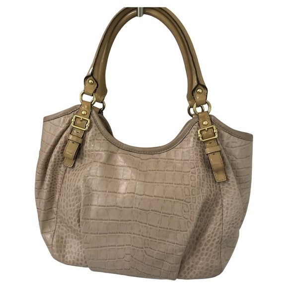 COACH MADISON EMBOSSED CROC SHOULDER BAG NO. F1173-18616 - Picture 2 of 6